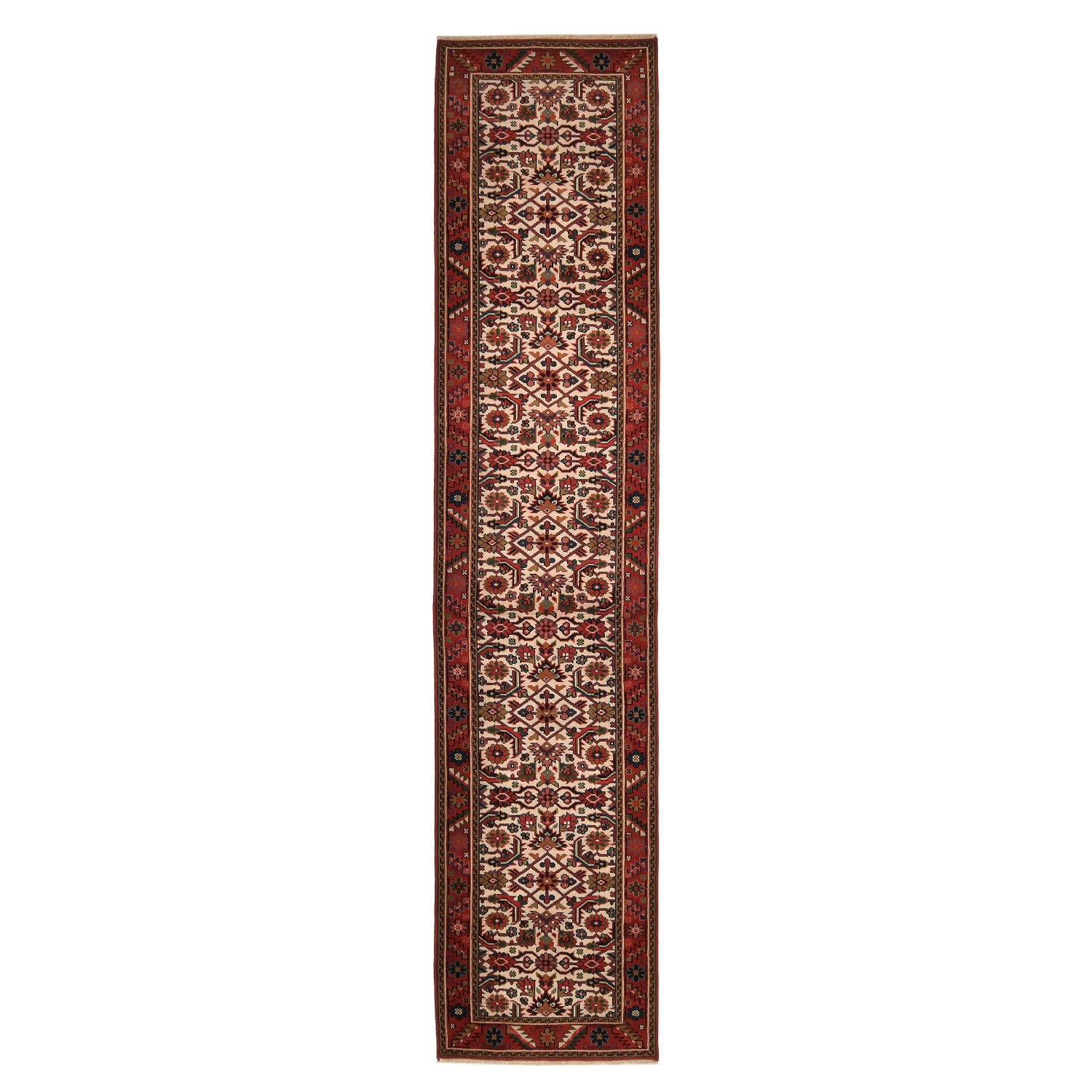 Tappeto Indo Heriz 378 X 81 cm