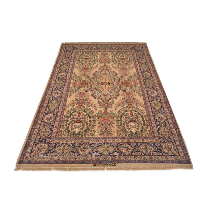 Tappeto Isfahan Fondo seta 303 x 194 cm