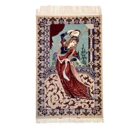 Tappeto Isfahan Figurativo 128 x 83 cm