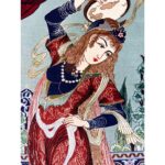Tappeto Isfahan Figurativo 128 x 83 cm