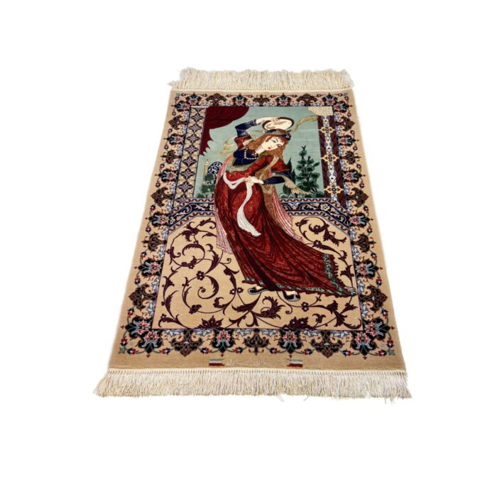 Tappeto Isfahan Figurativo 128 x 83 cm