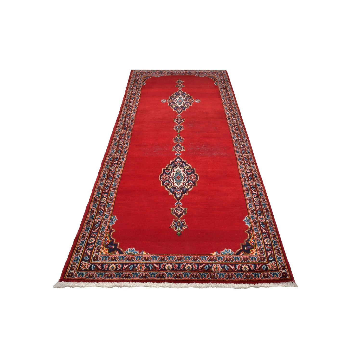 Tappeto Kashan 280 X 101 Cm Patina