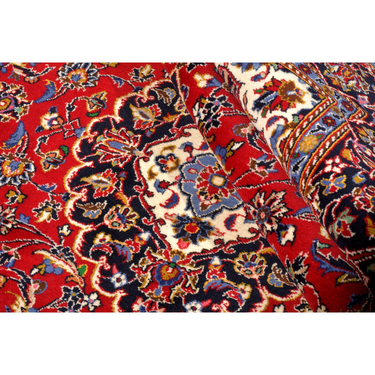 Tappeto Kashan 218 x 145  Cm