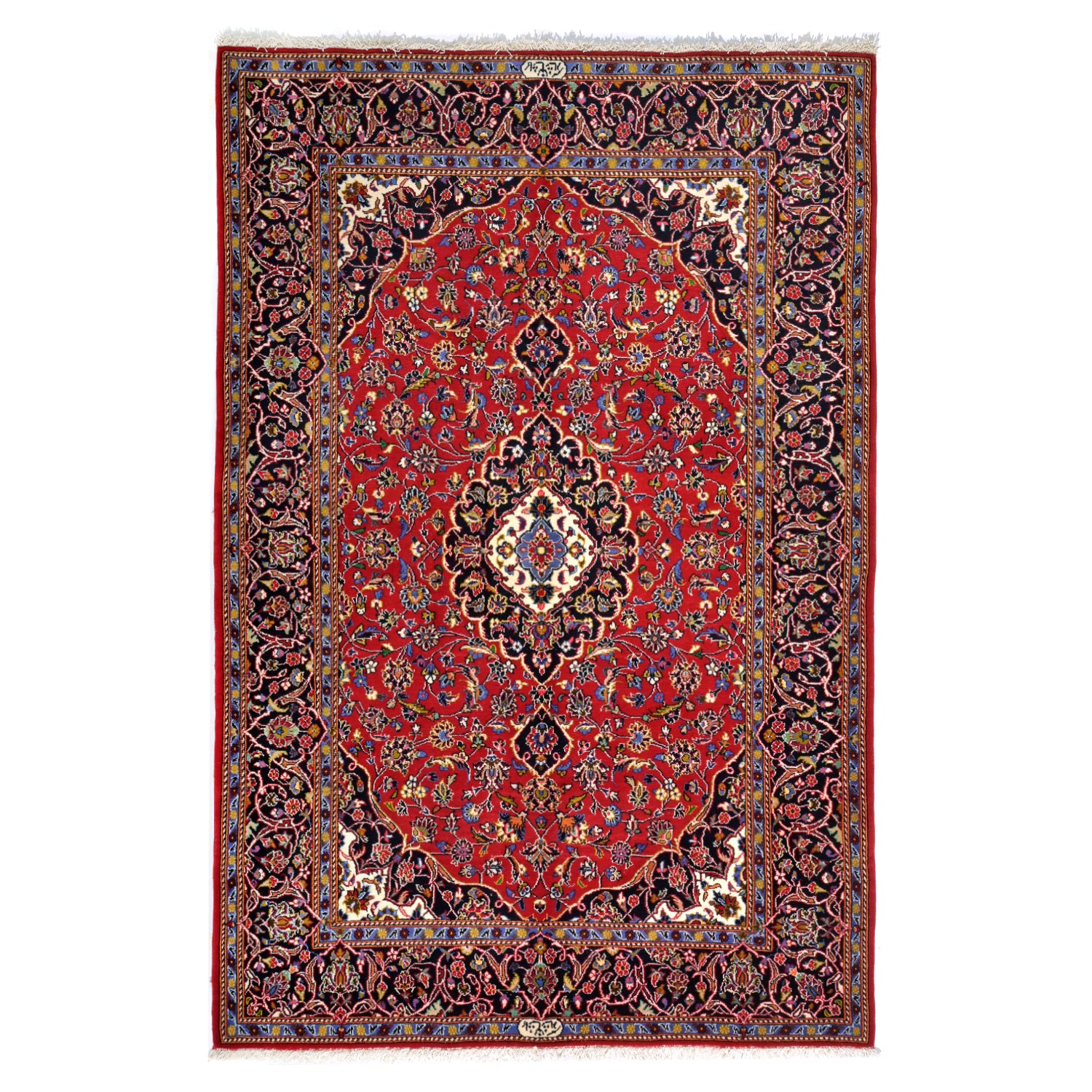 Tappeto Kashan 218 x 145  Cm