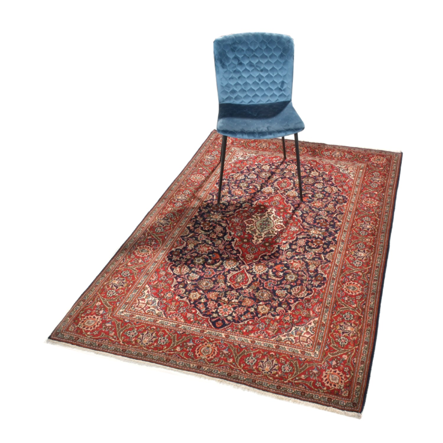 Tappeto Kashan Vecchio 208 x 134 cm