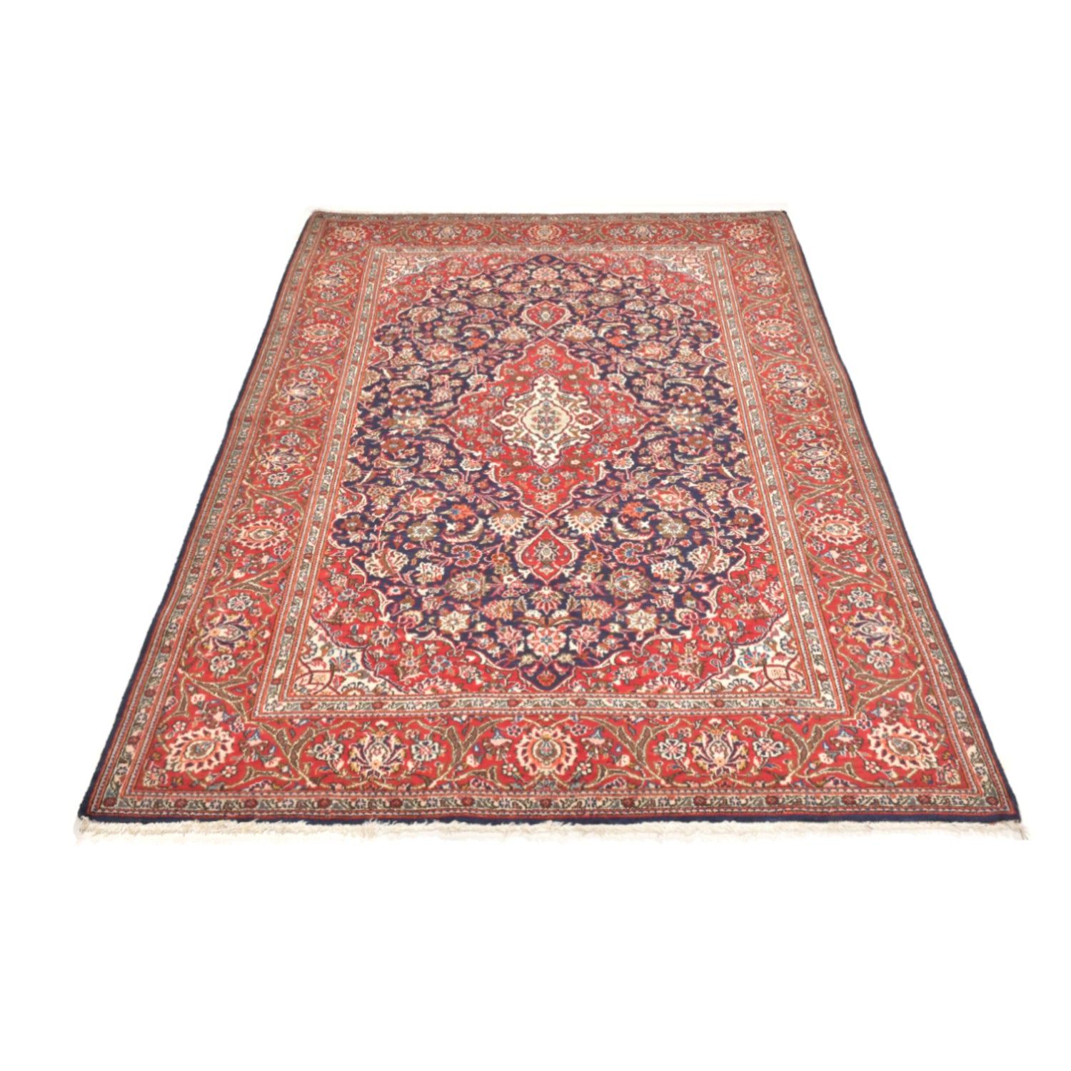 Tappeto Kashan Vecchio 208 x 134 cm