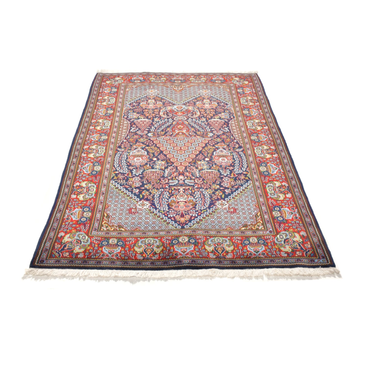 Tappeto Kashan 215 X 140 Cm
