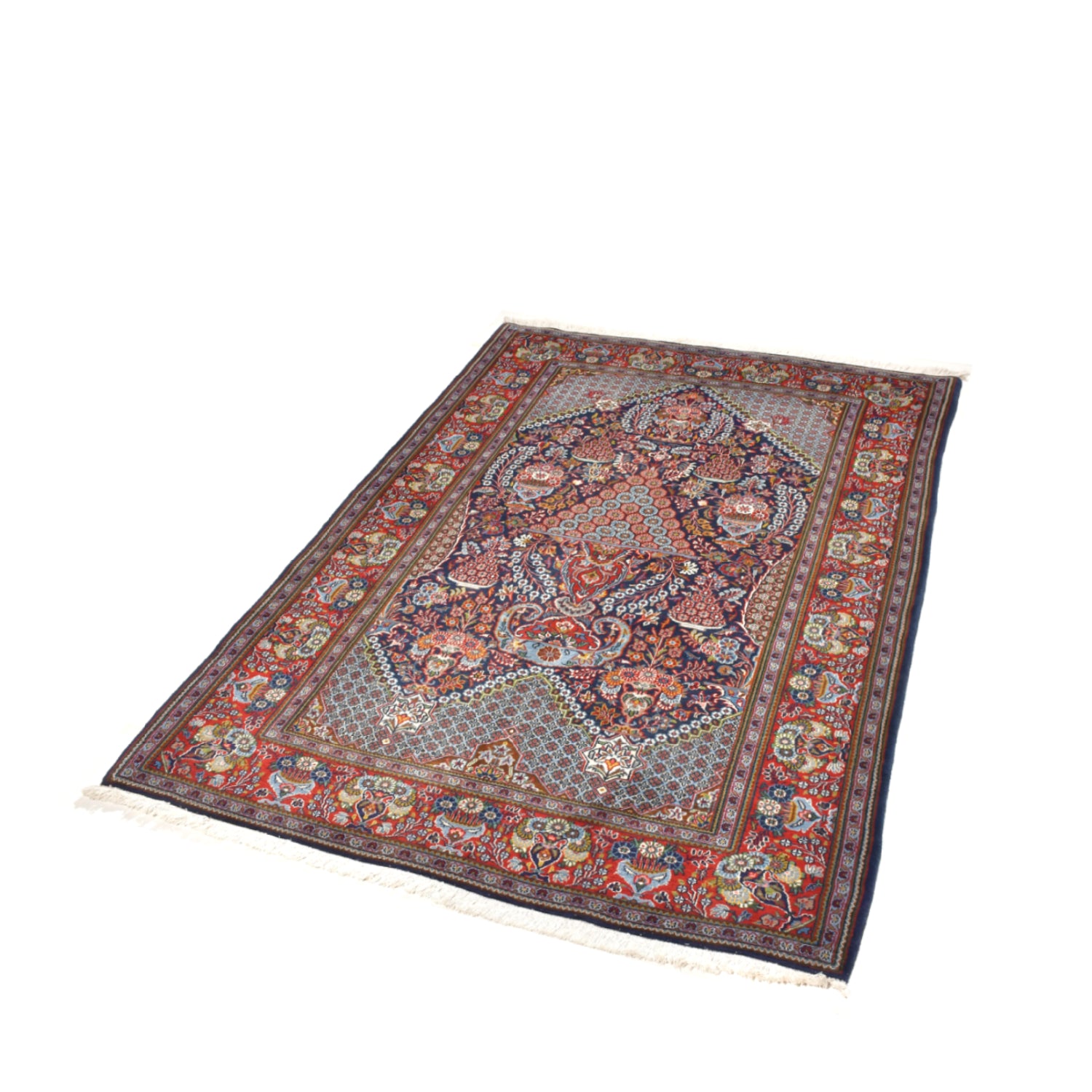 Tappeto Kashan 215 X 140 Cm