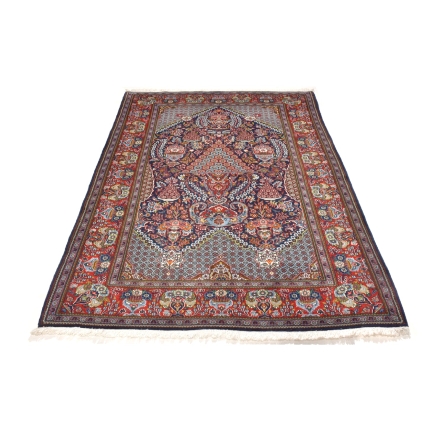 Tappeto Kashan 215 X 140 Cm