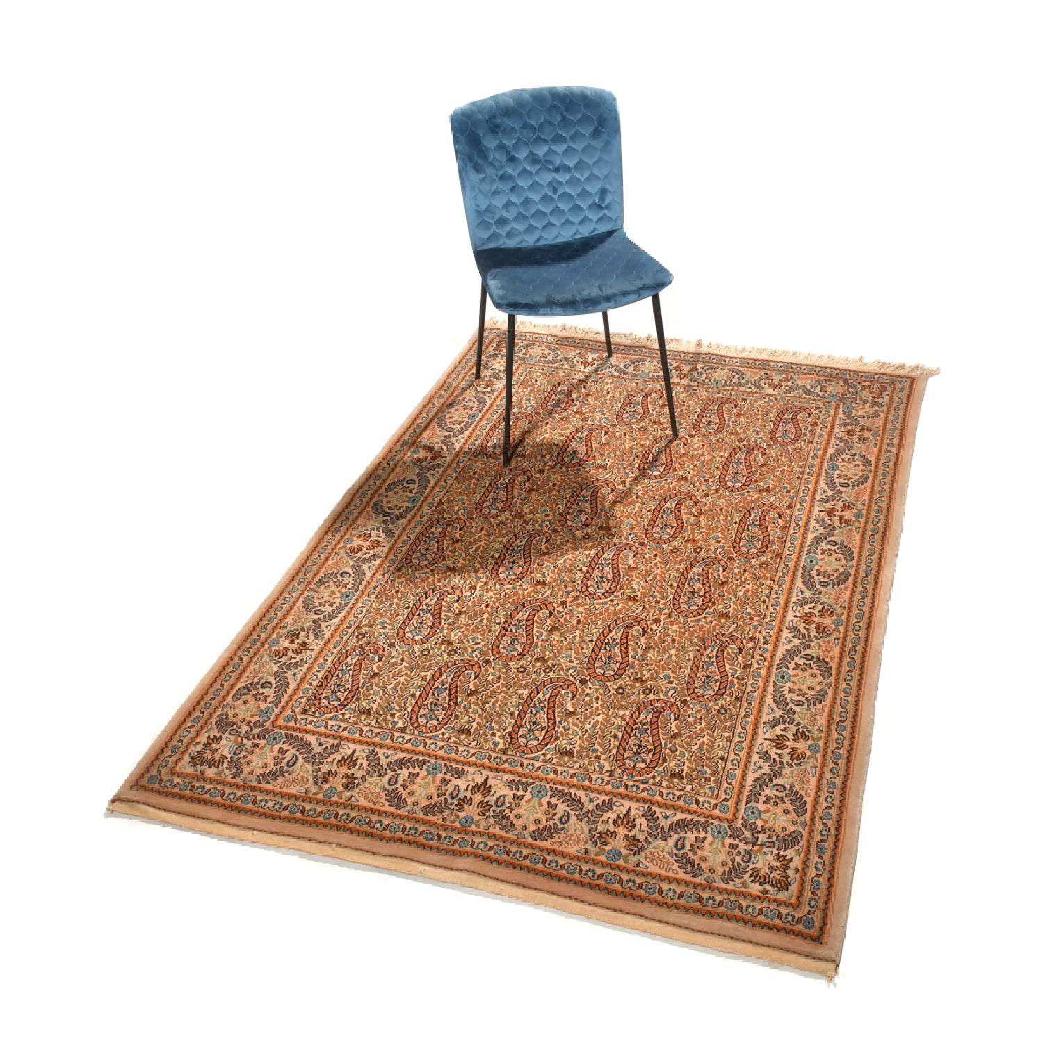 Tappeto Kashan 206 x 140 Cm