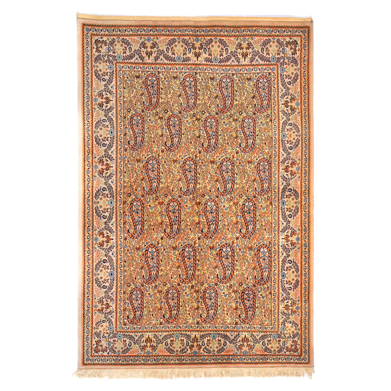 Tappeto Kashan 206 x 140 Cm
