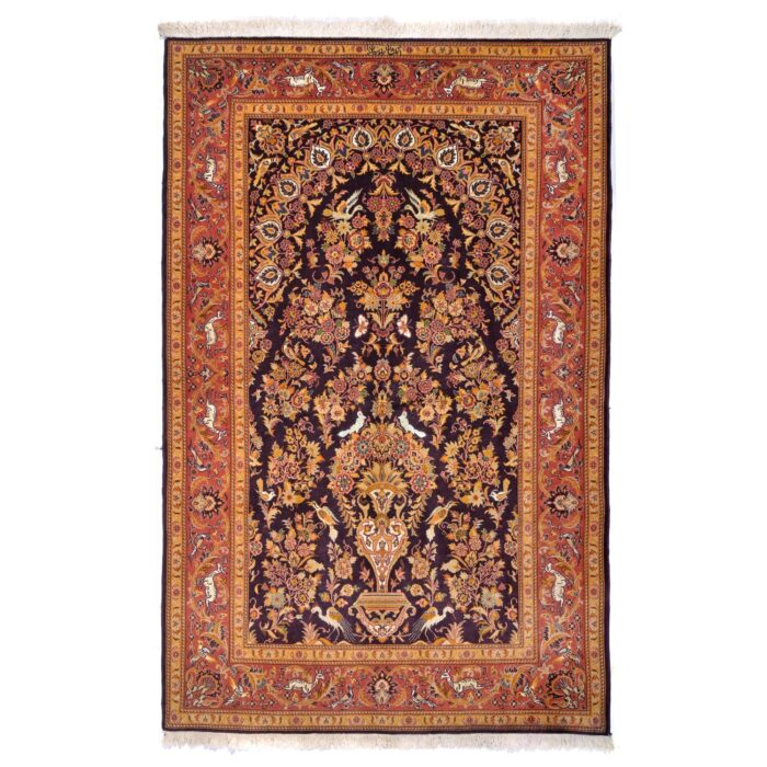 Tappeto Kashan 226 x 143 Cm