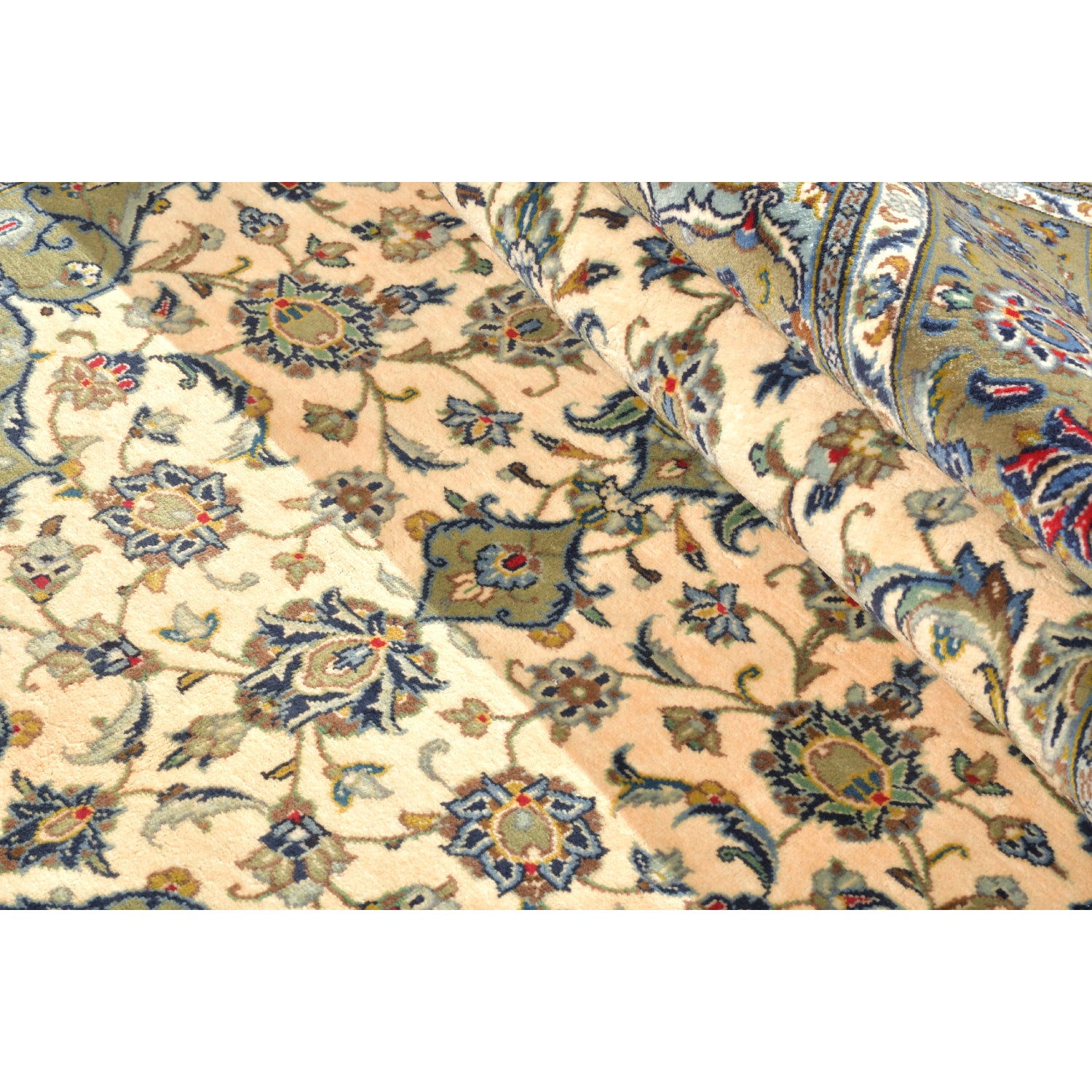 Tappeto Kashan 213 x 142 Cm