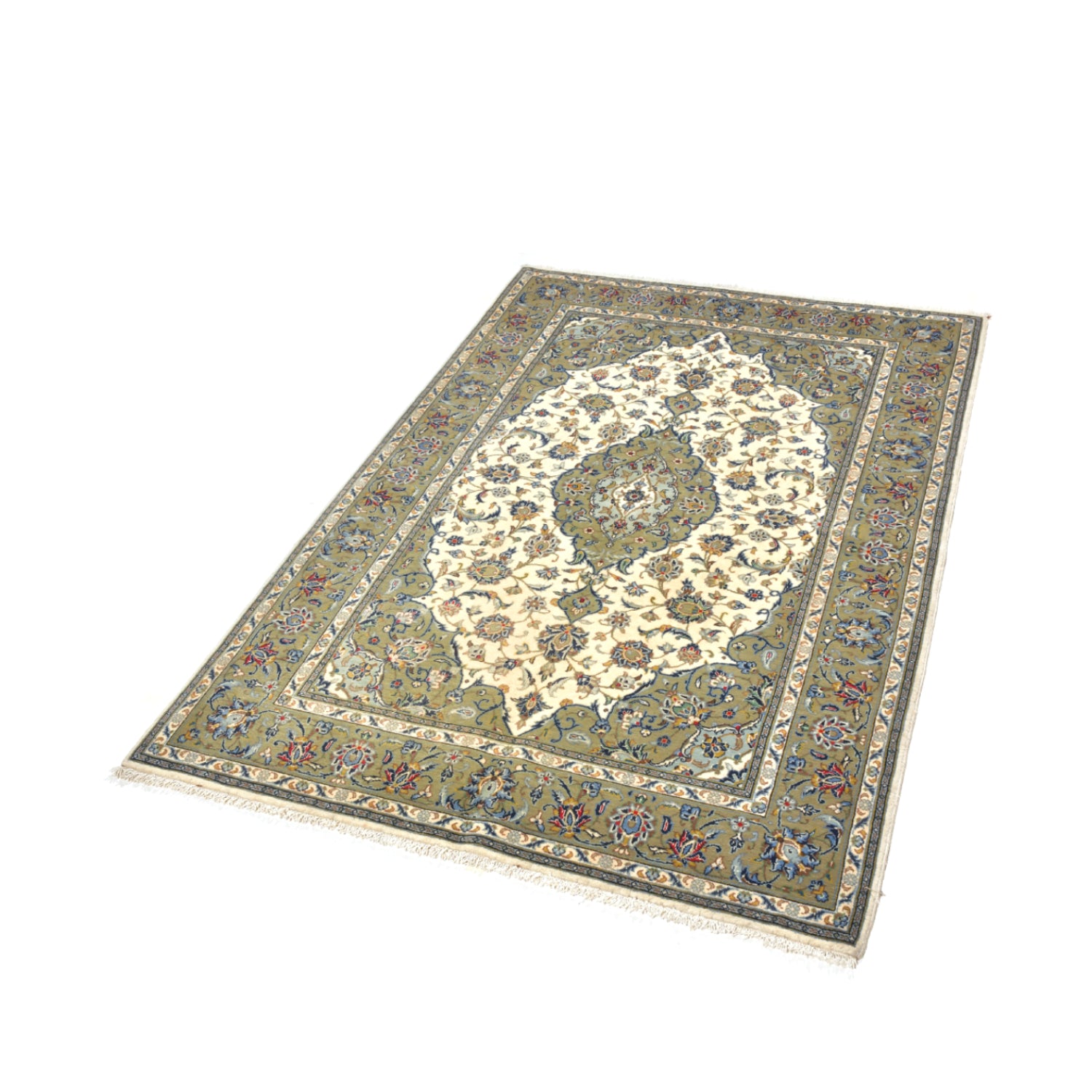 Tappeto Kashan 213 x 142 Cm
