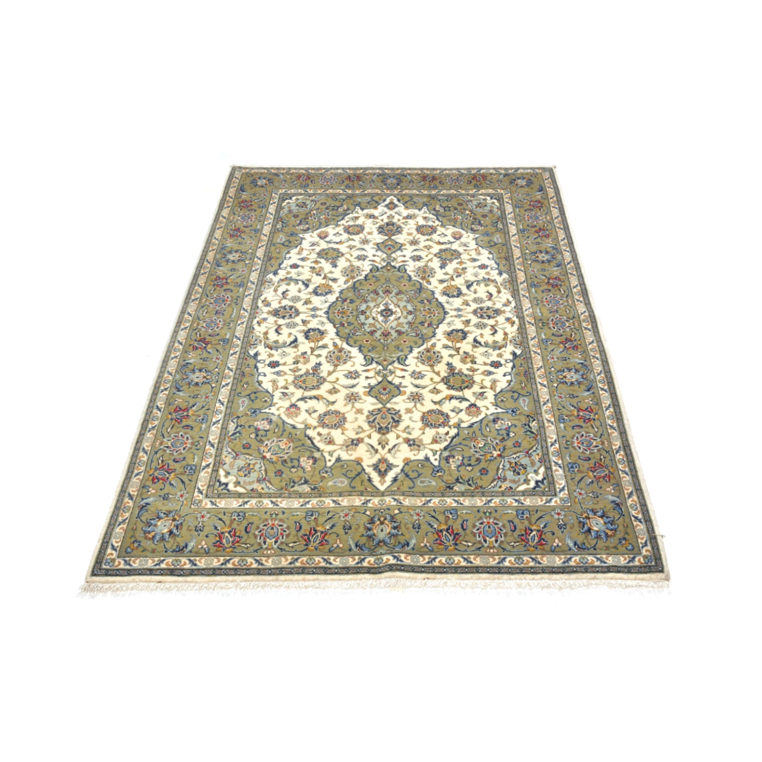 Tappeto Kashan 213 x 142 Cm