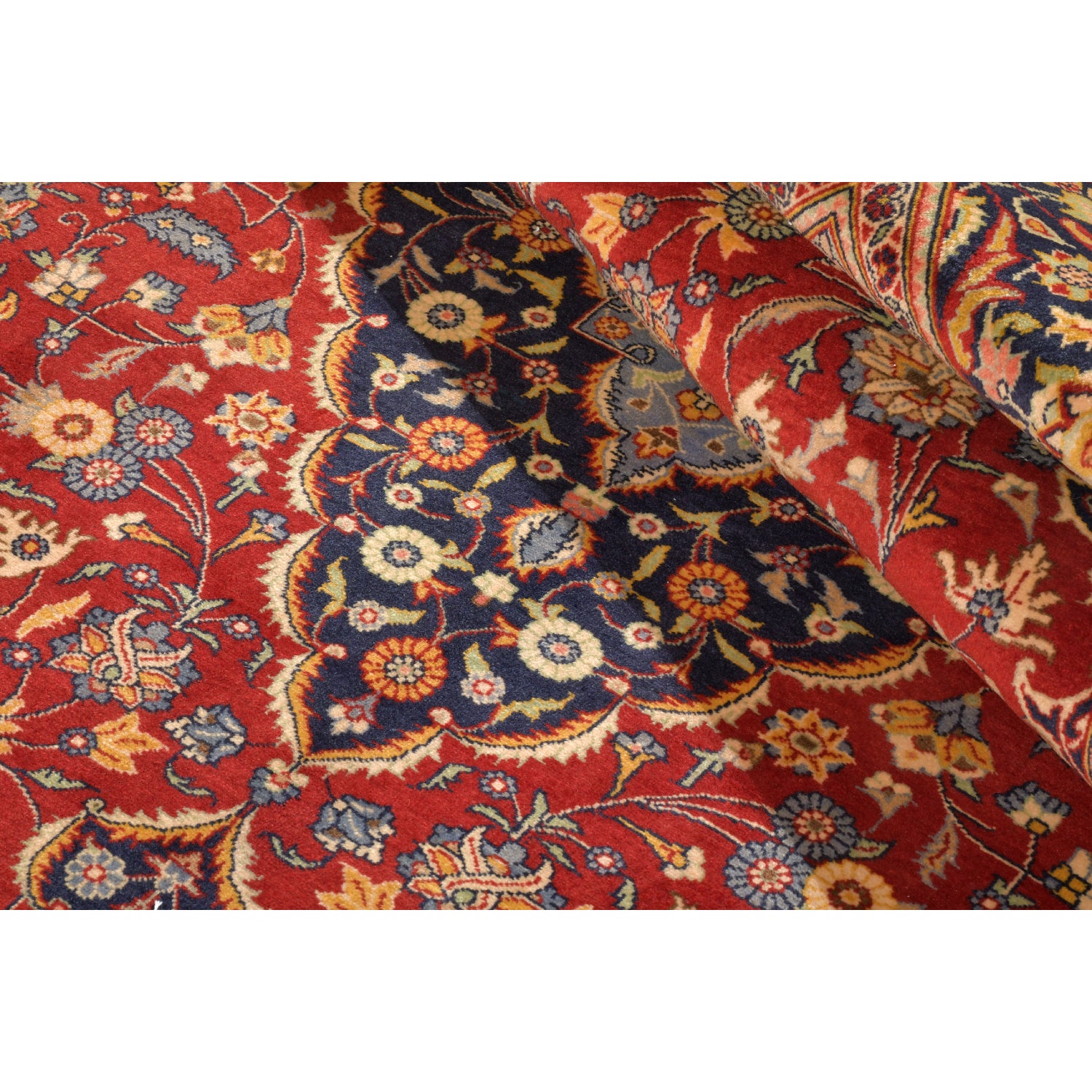 Tappeto Kashan 215 x 149 Cm