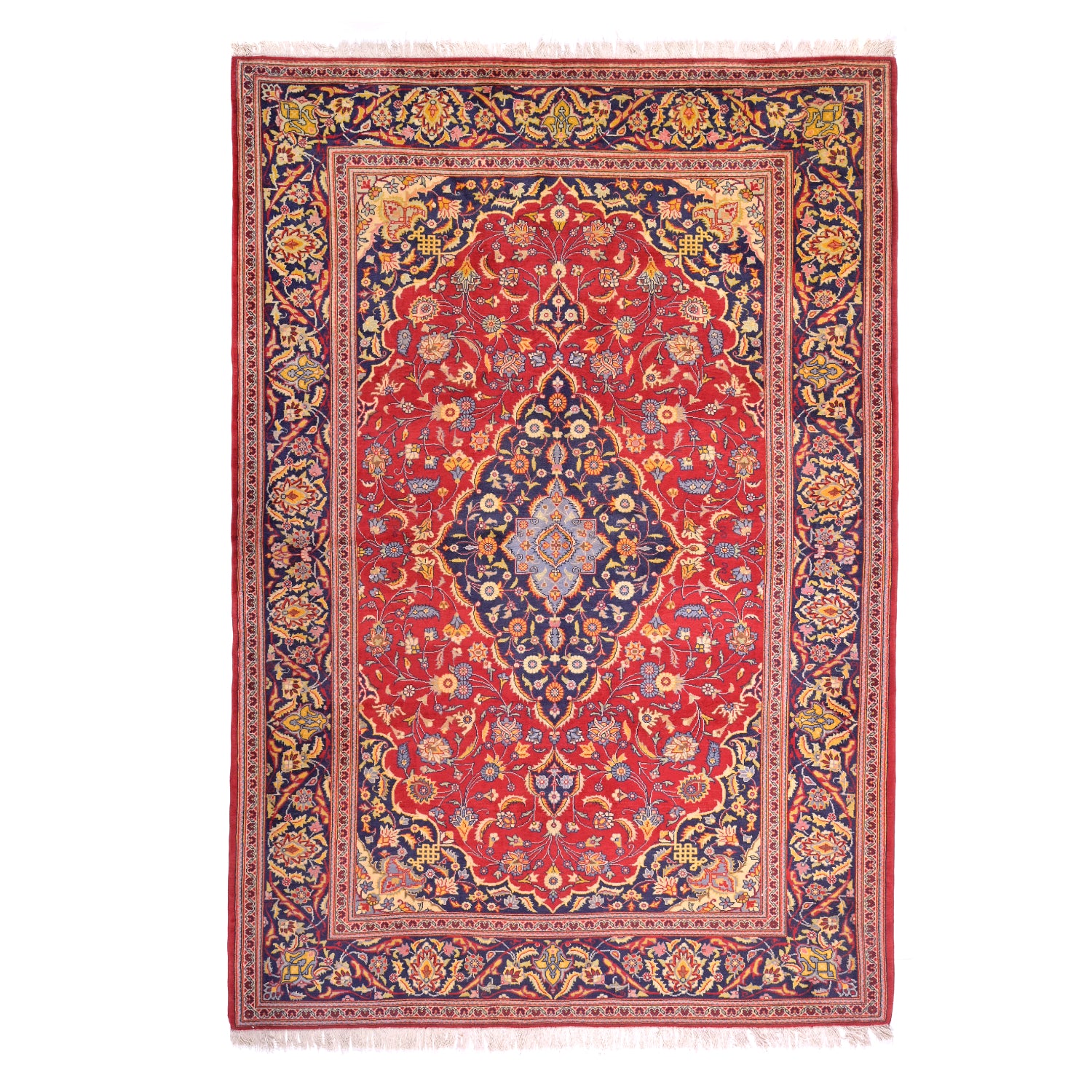 Tappeto Kashan 215 x 149 Cm