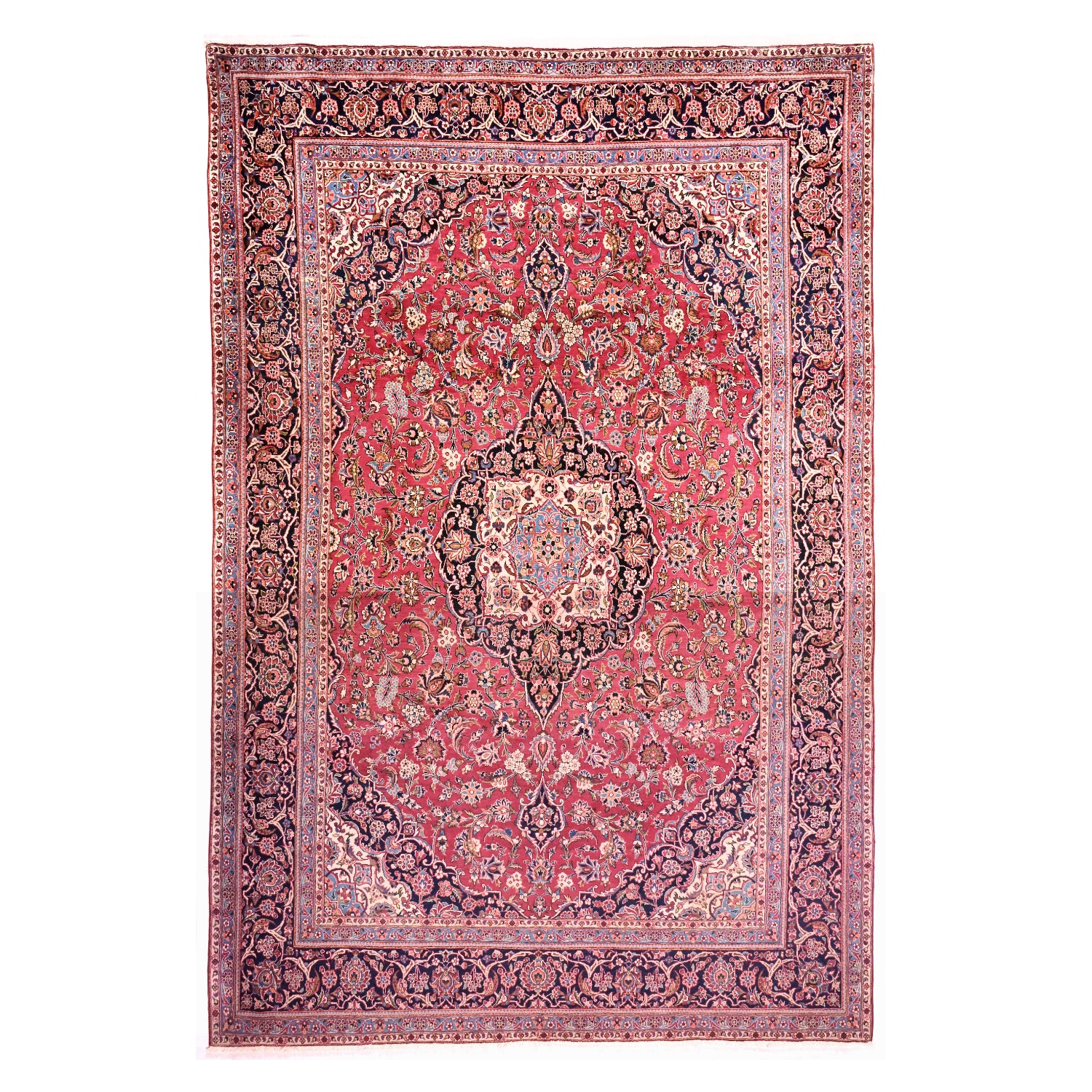 Tappeto Kashan Vecchio 323 X 215 cm