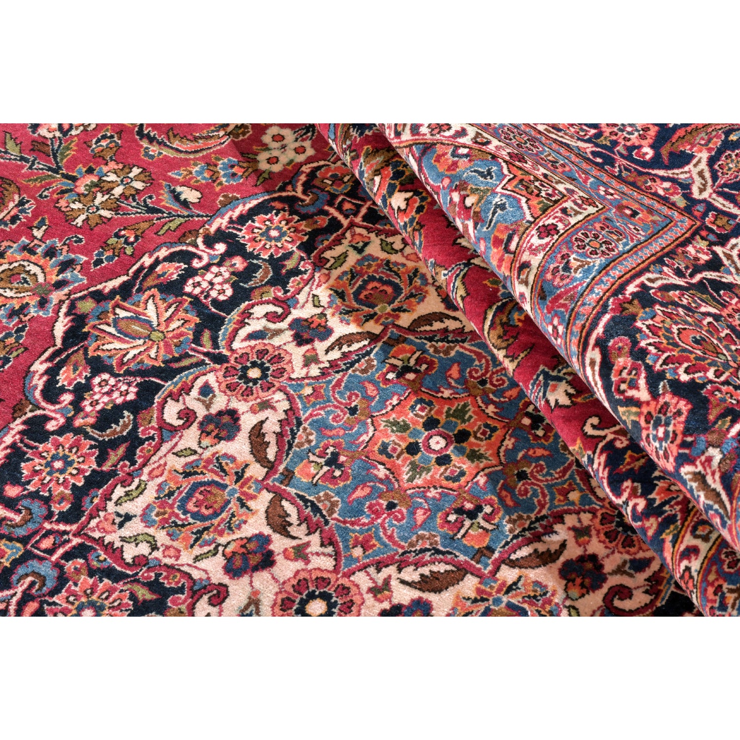 Tappeto Kashan Vecchio 323 X 215 cm