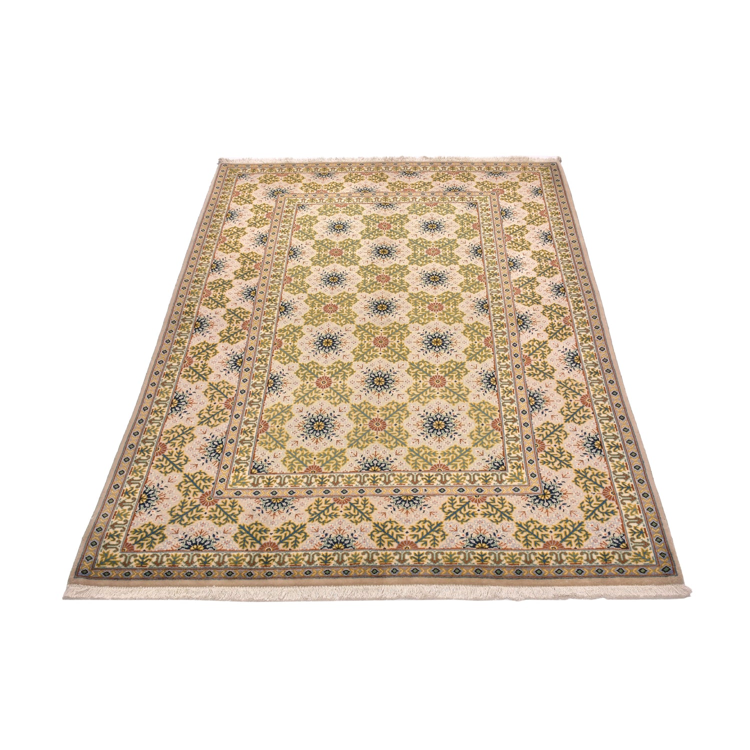 Tappeto Kashan 214 X 136 Cm