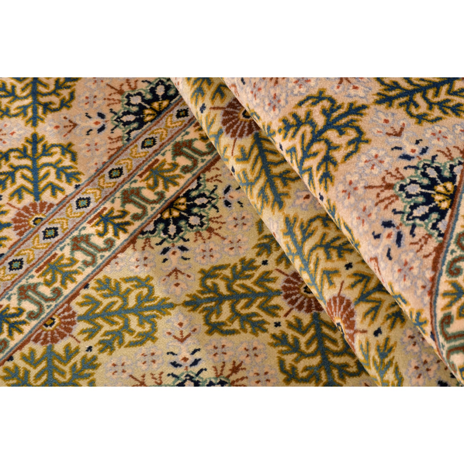 Tappeto Kashan 214 X 136 Cm Tappeto Kashan 214 X 136 Cm