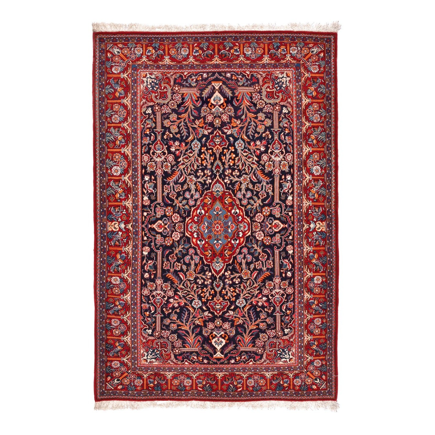 Tappeto Kashan 207 X 133 Cm