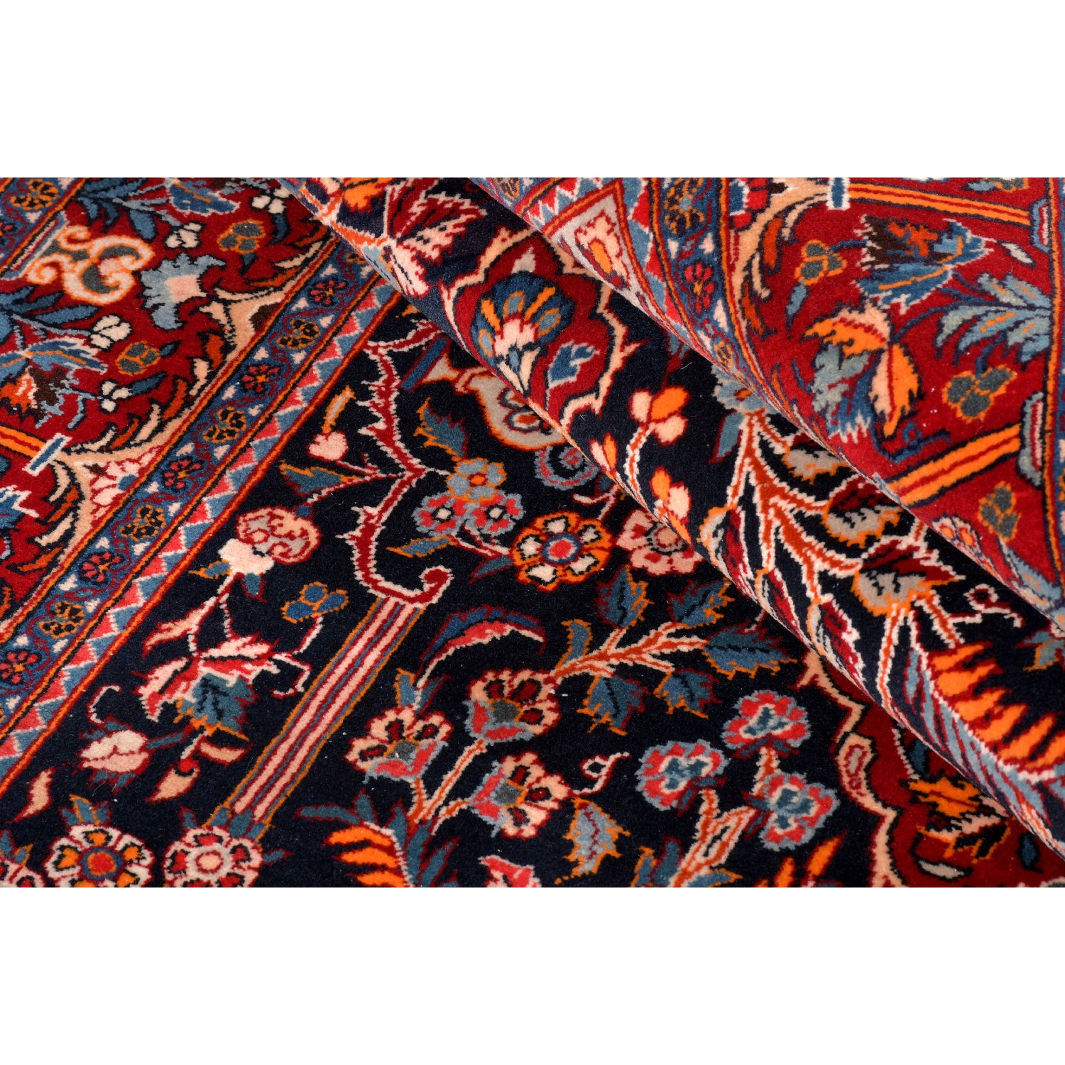Tappeto Kashan 207 X 133 Cm Tappeto Kashan 207 X 133 Cm
