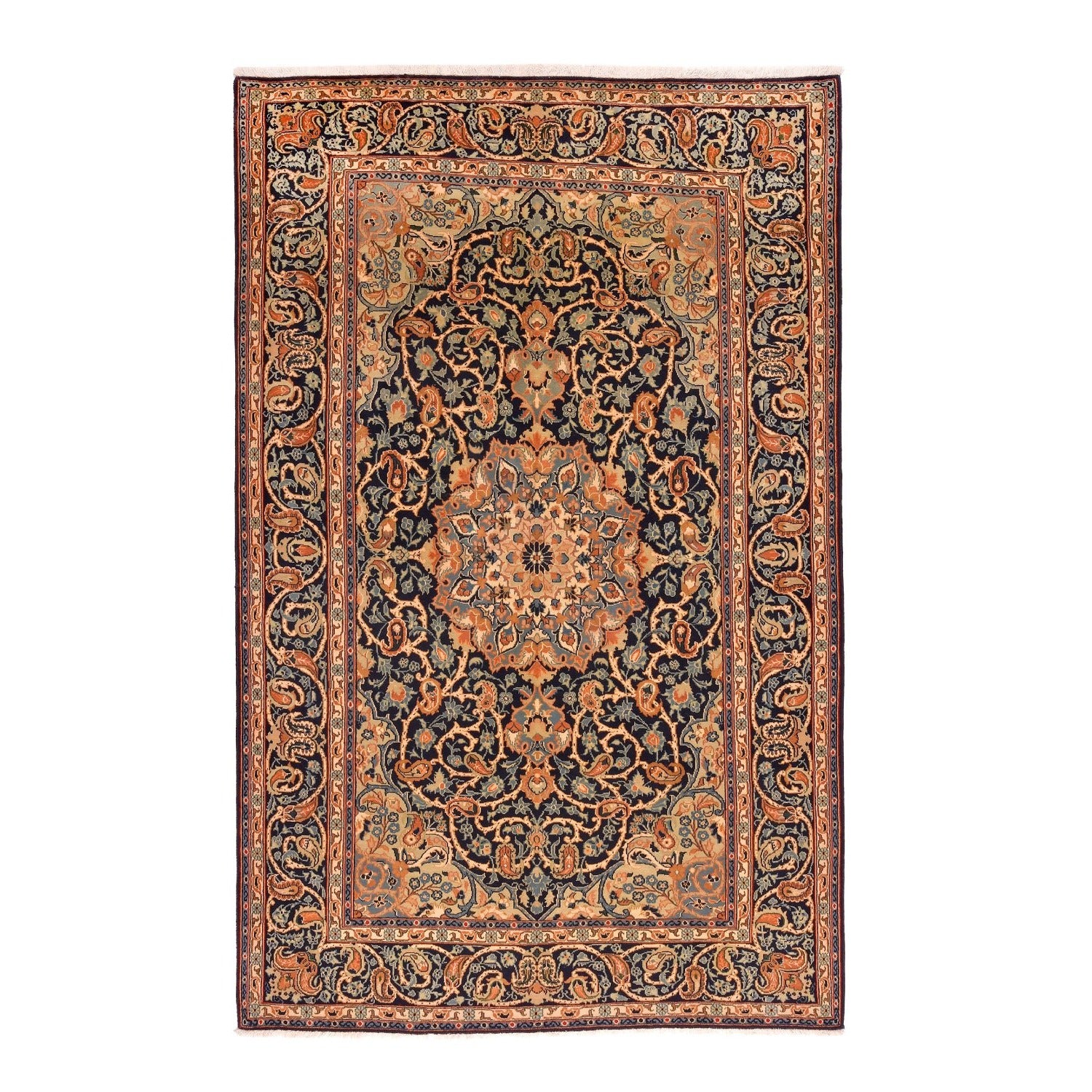 Tappeto Kashan 213 X 135 Cm