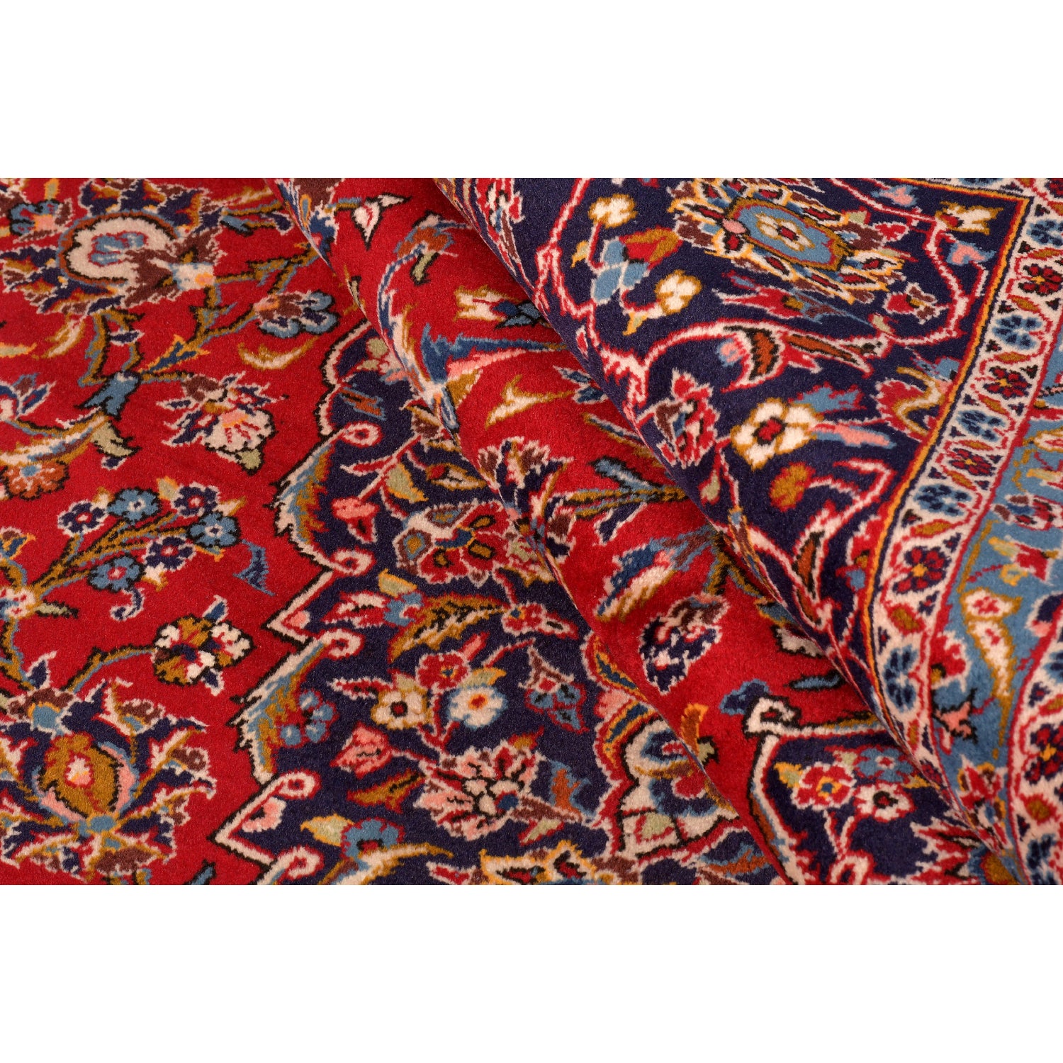 Tappeto Kashan 370 X 251 Cm