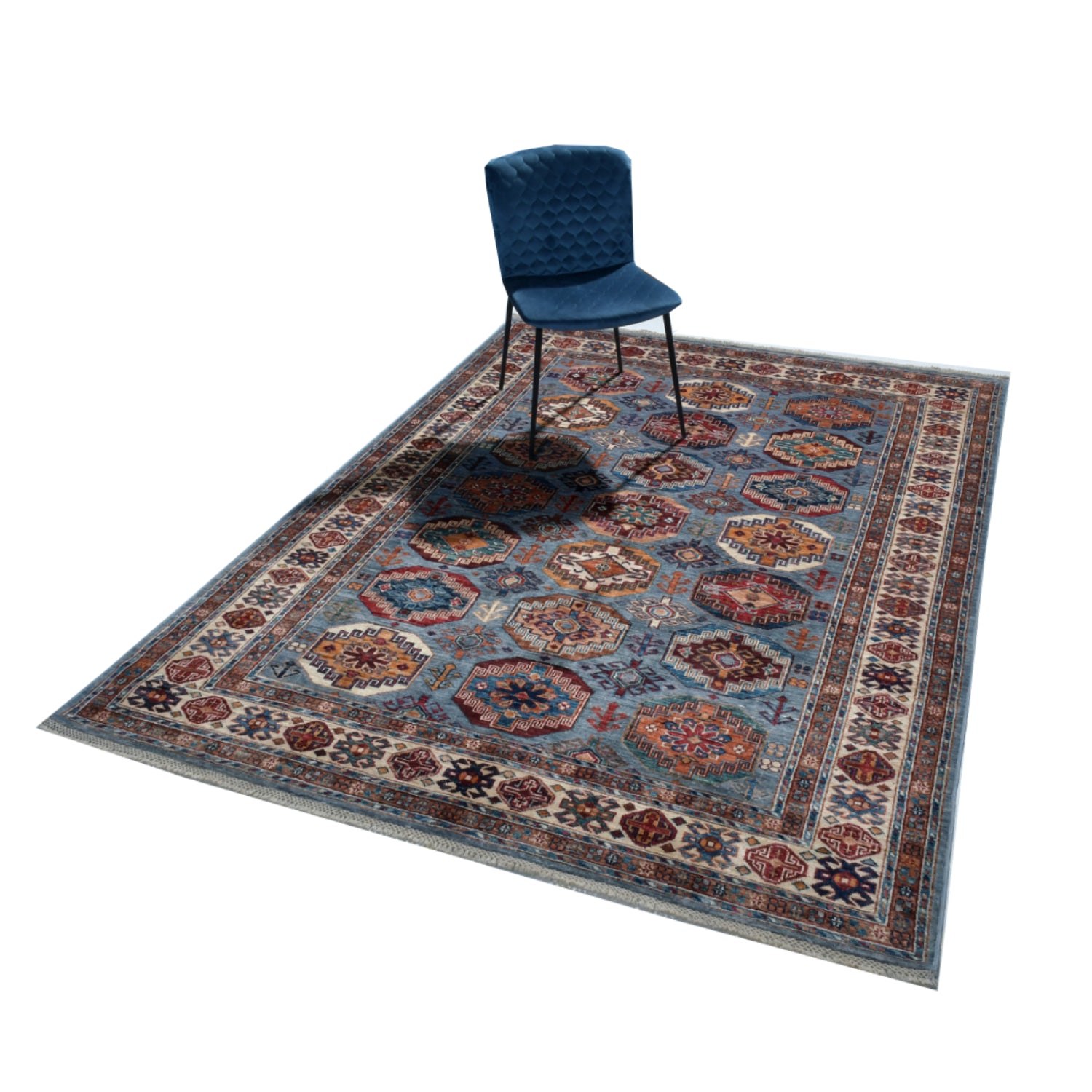 Tappeto Kazak Super 242 X 181 cm Tappeto Kazak Super 242 X 181 cm