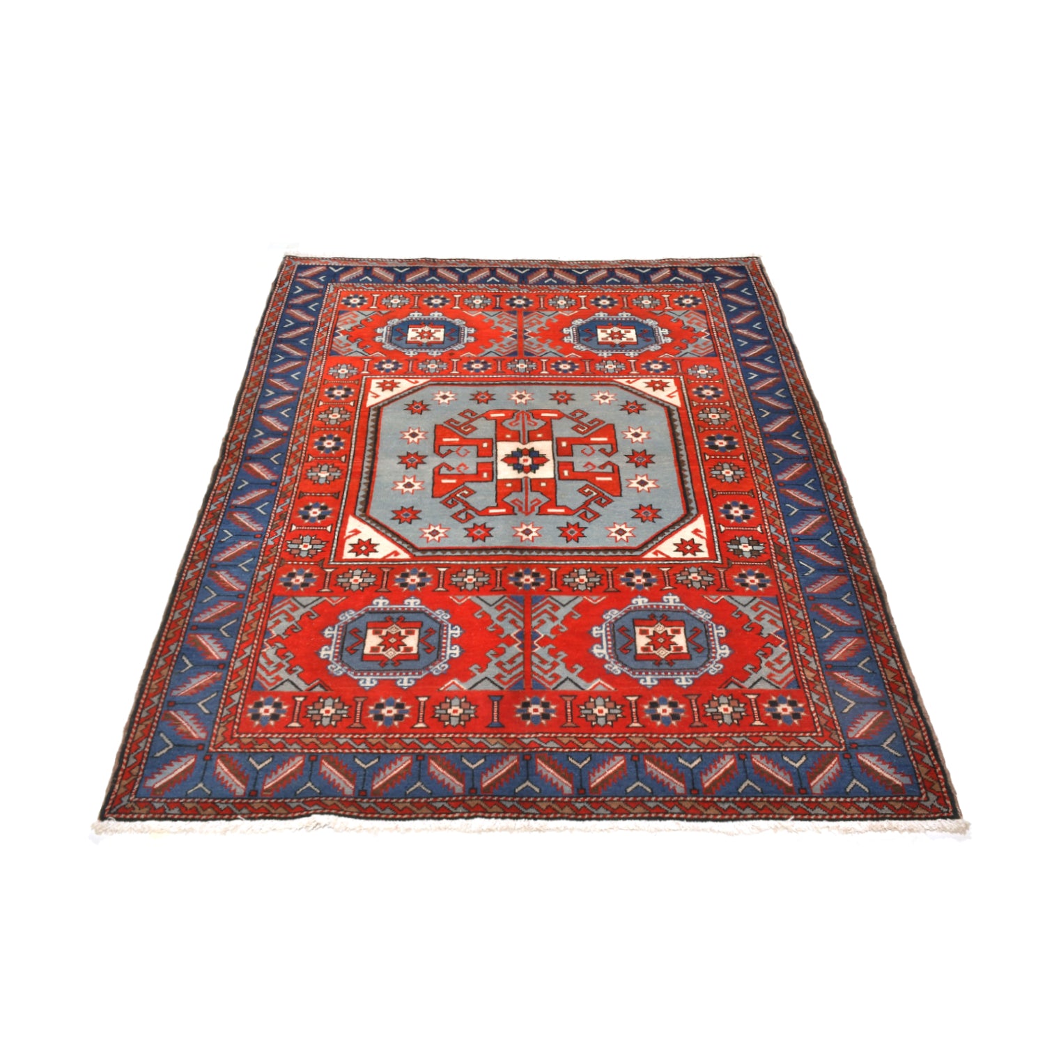 Tappeto Caucasico 188 x 132 Cm Tappeto Caucasico 188 x 132 Cm