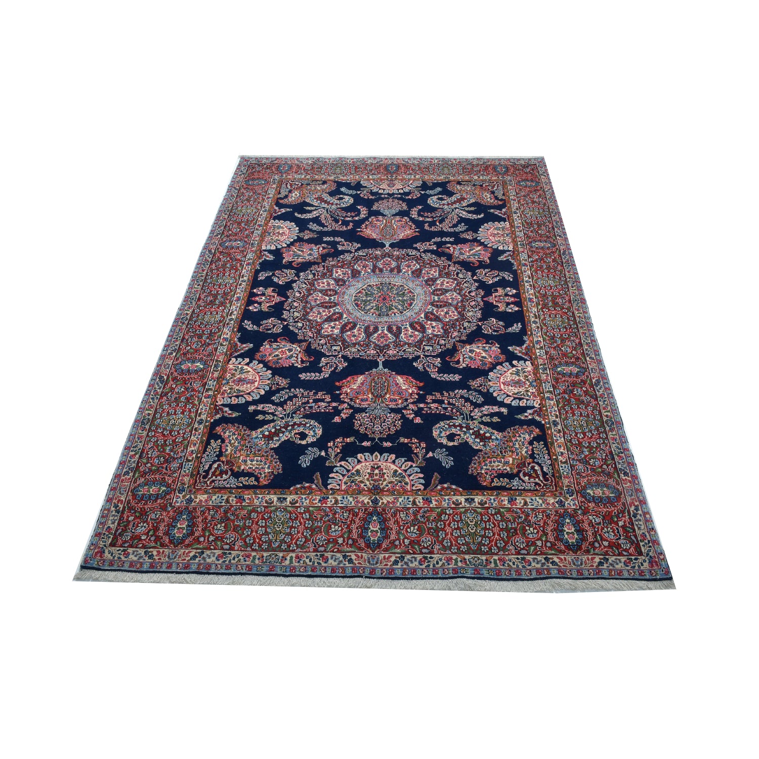 Tappeto Kerman Fine 253 X 153 Cm