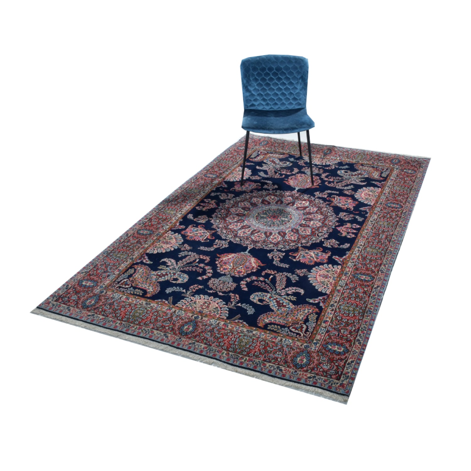 Tappeto Kerman Fine 248 X 150 Cm Tappeto Kerman Fine 248 X 150 Cm