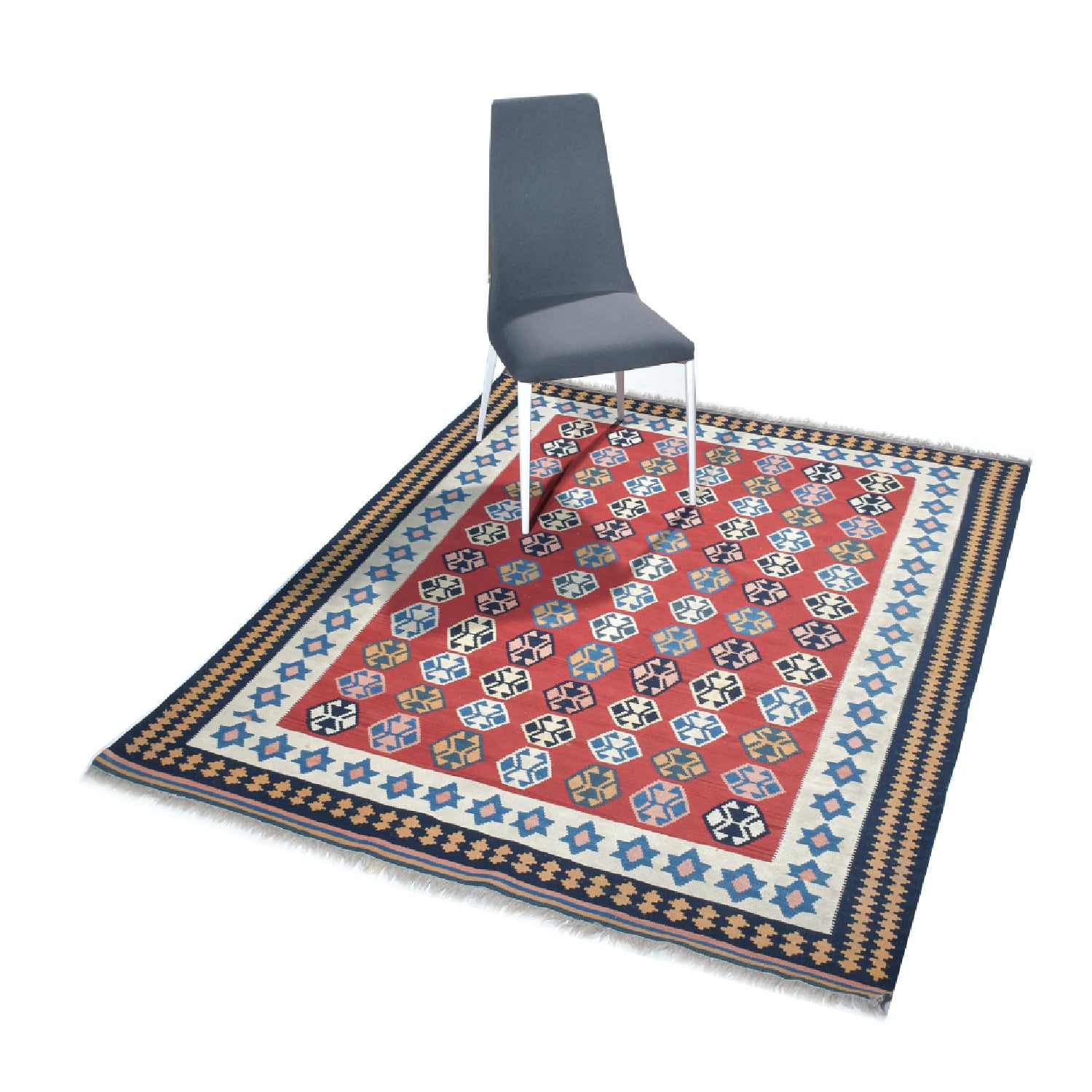 Kilim 192 x 155 cm Patina