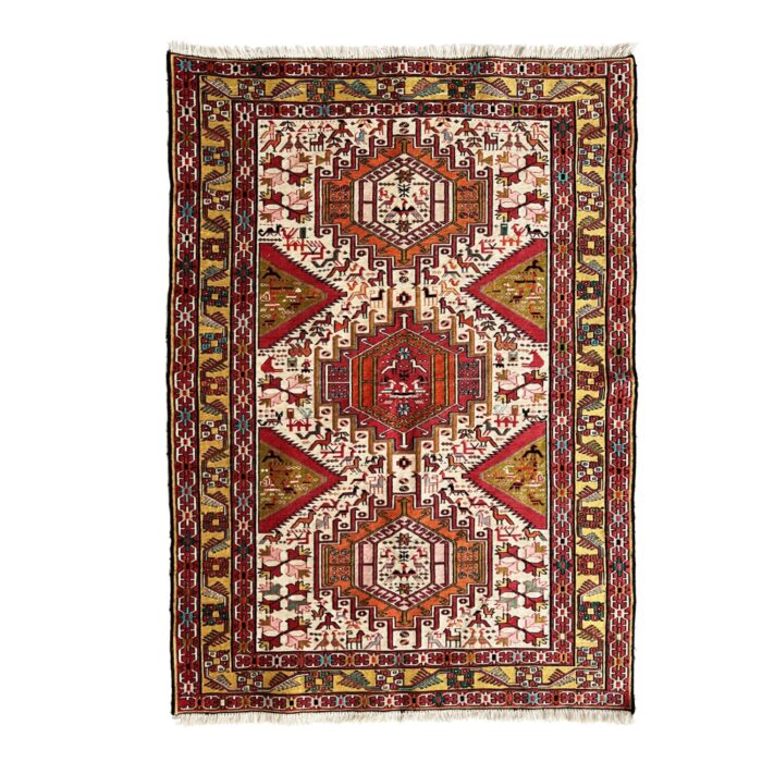 Kilim Sumak Seta 144 X 102 cm