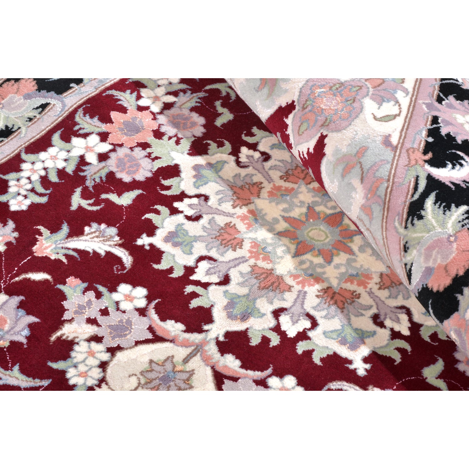 Tappeto Mashad Tabriz Design 188 x 118  cm