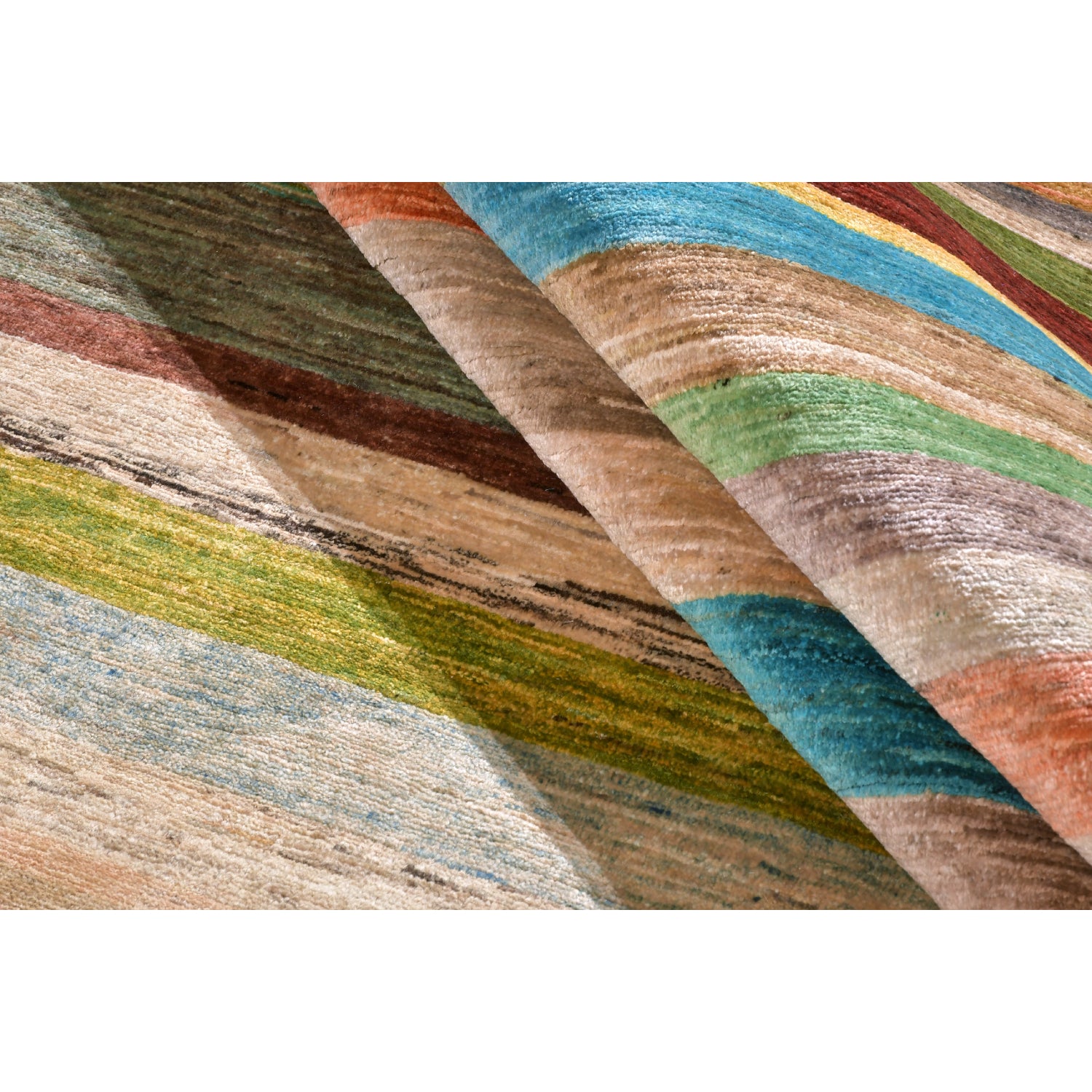 Tappeto Modern Gabbeh 238 X 160 Cm Tappeto Modern Gabbeh 238 X 160 Cm