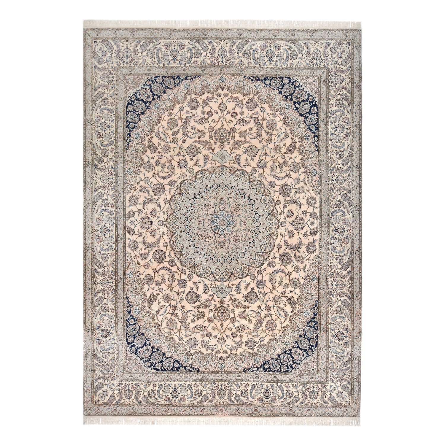 Tappeto Nain extrafine 4 Fili Firmato Mohammadi 367 X 266 cm