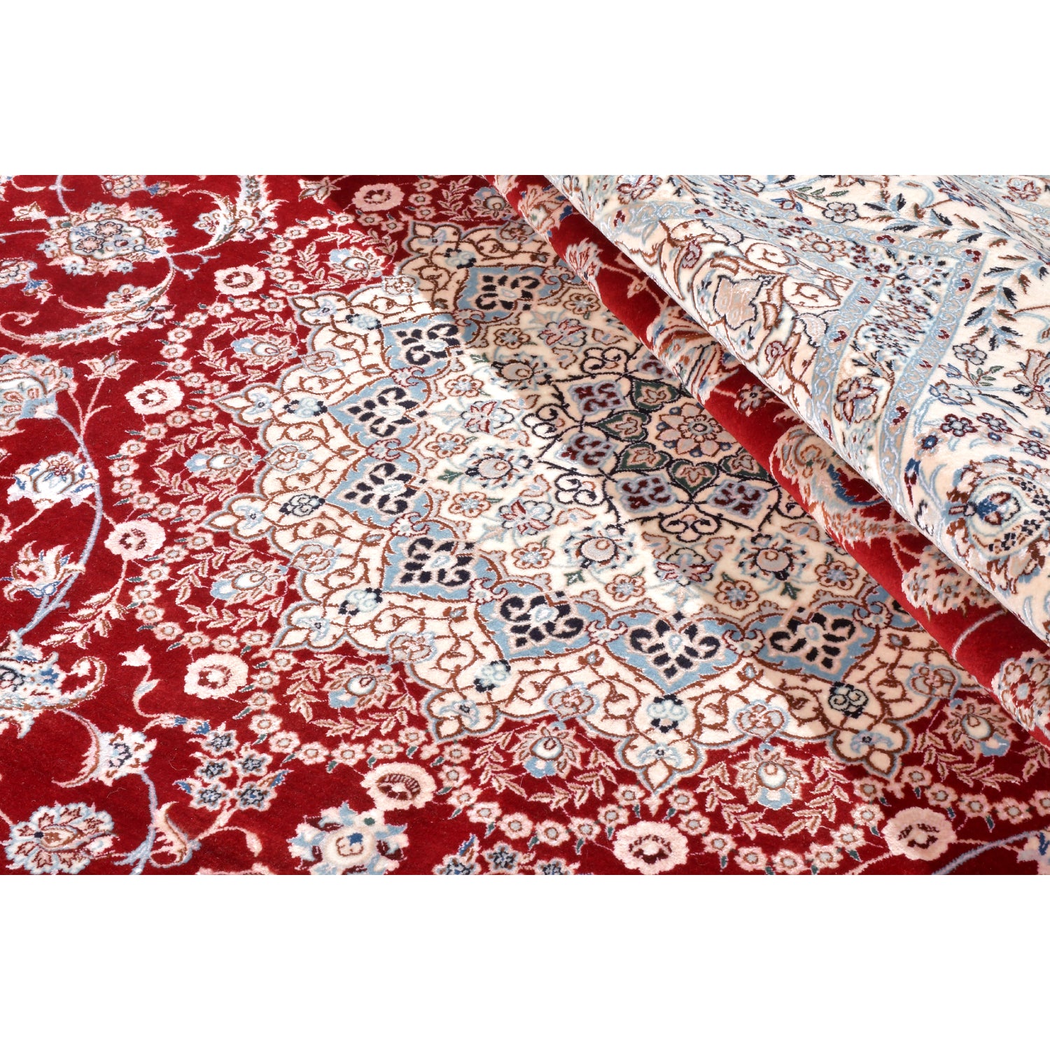 Tappeto Nain 6 Fili 289 X 248 cm PATINA