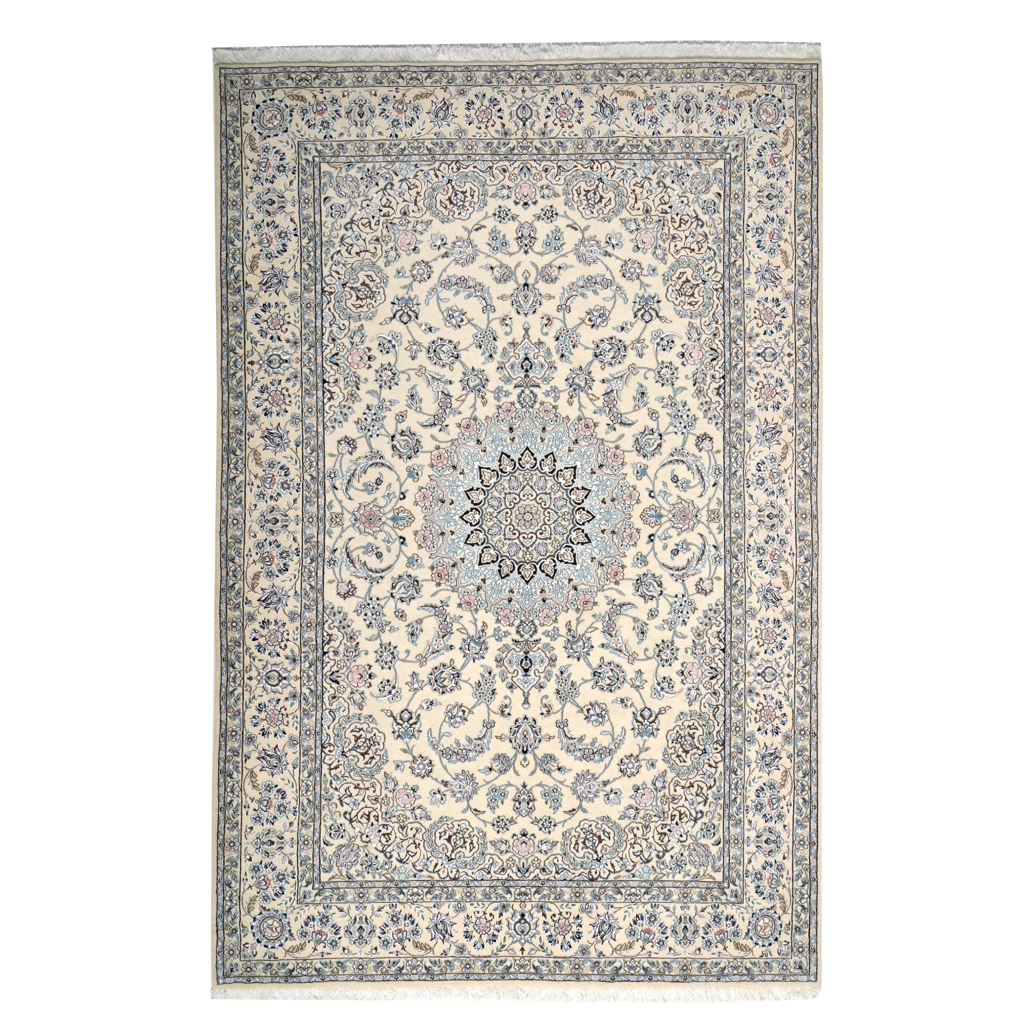 Tappeto Nain fine 9 Fili 304 x 196 cm
