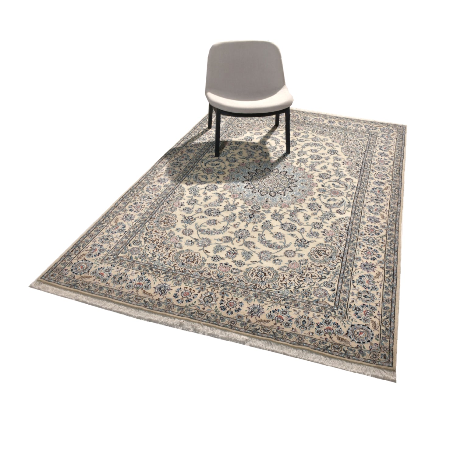 Tappeto Nain fine 9 Fili 304 x 196 cm