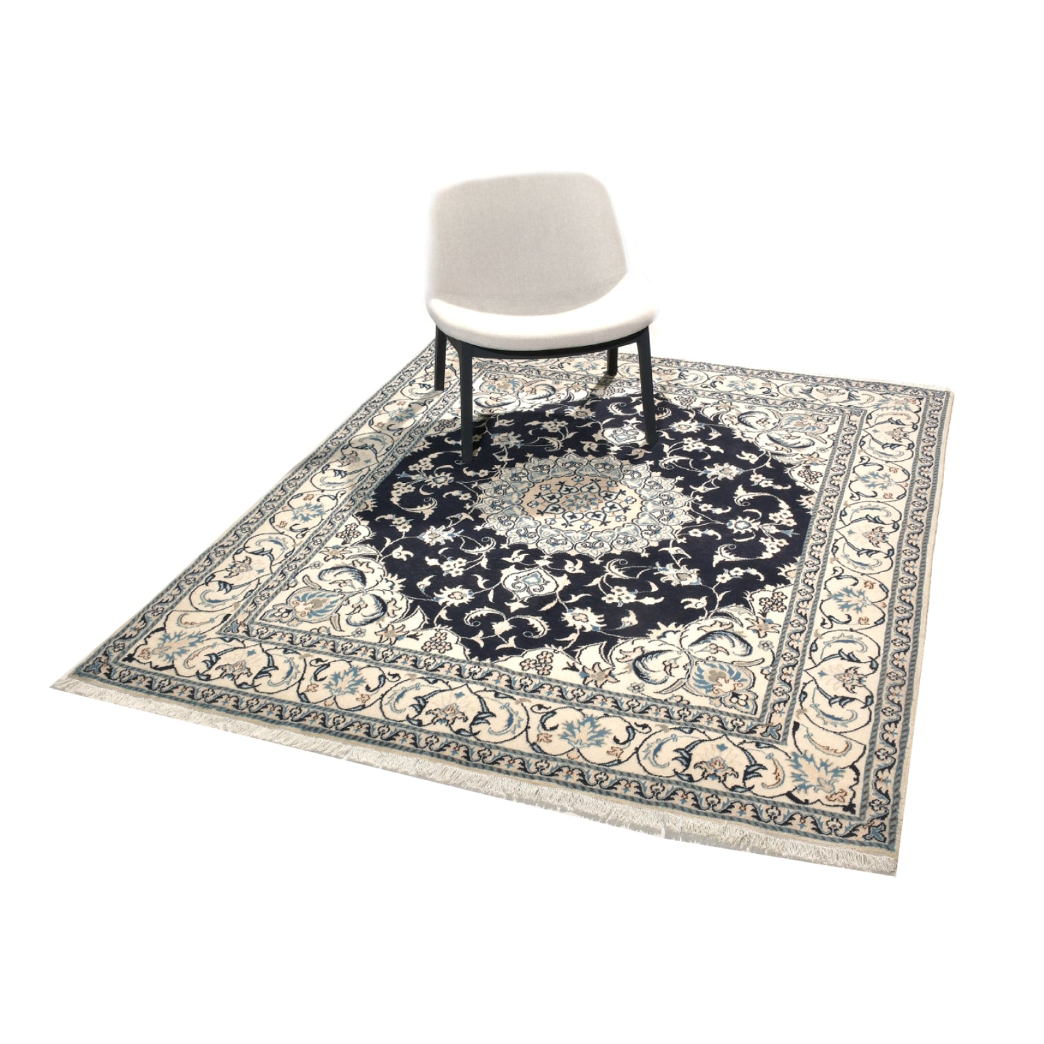 Tappeto Nain 235 X 195 Cm