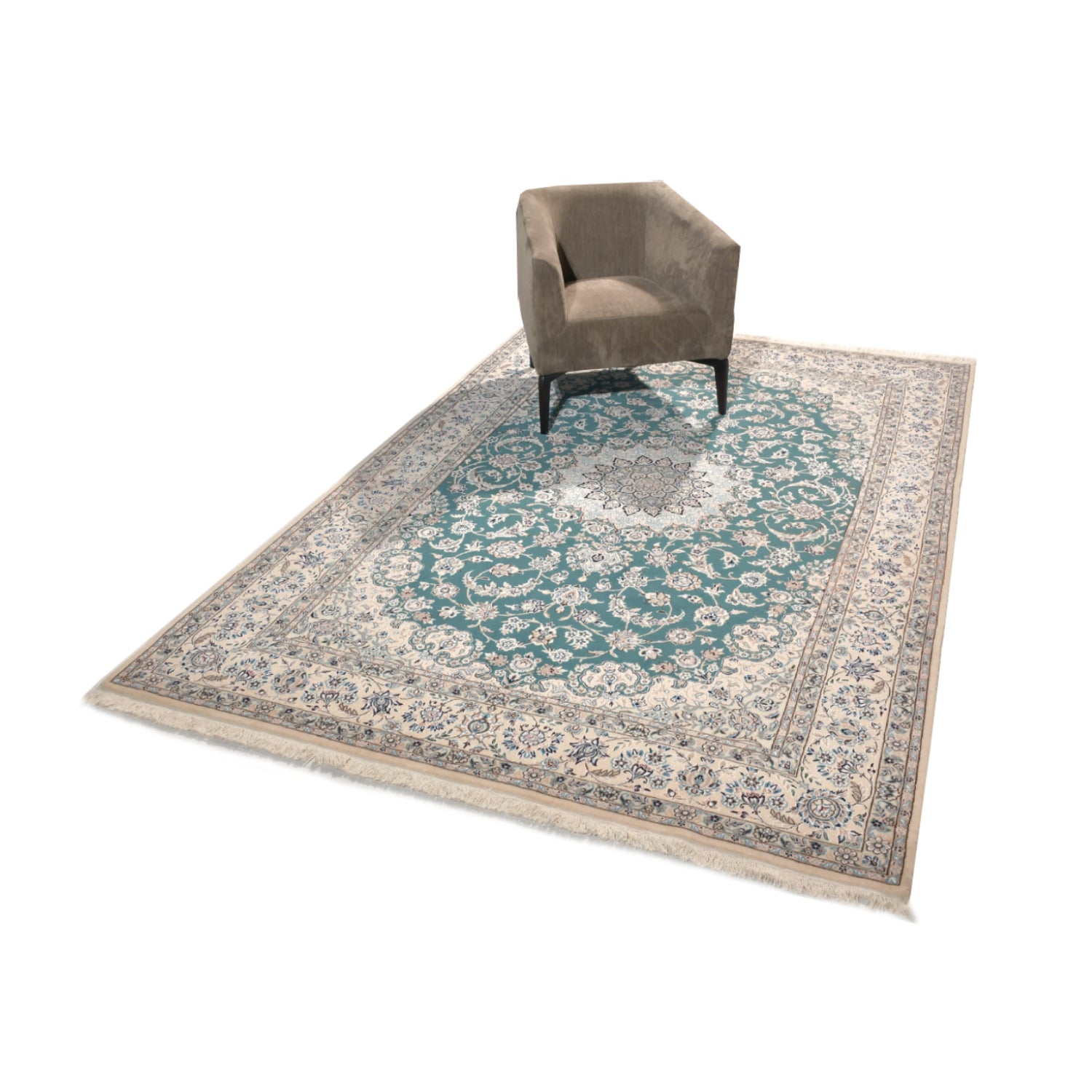 Tappeto Nain fine 9 Fili 304 X 203 cm Tappeto Nain fine 9 Fili 304 X 203 cm