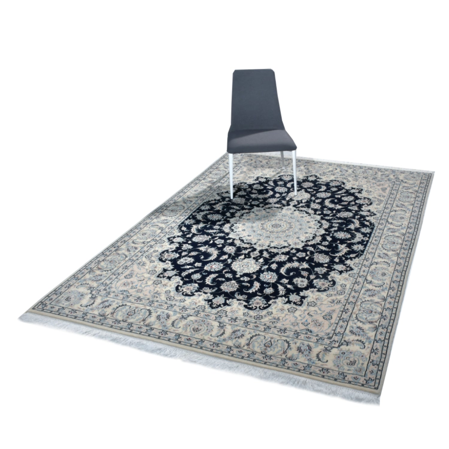 Tappeto Nain 9 Fili 242 X 168 cm Tappeto Nain 9 Fili 242 X 168 cm