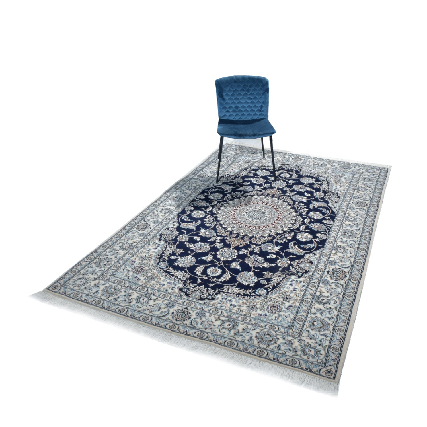 Tappeto Nain 9 Fili 245 X 158 cm Tappeto Nain 9 Fili 245 X 158 cm