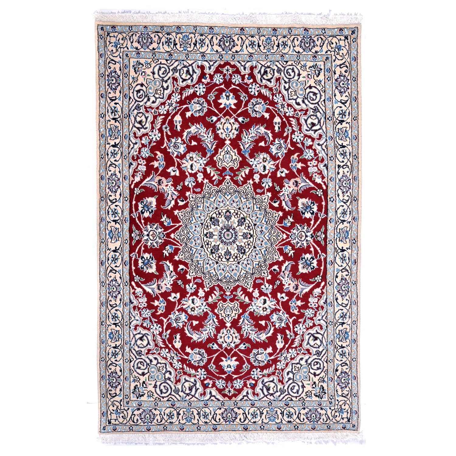 Tappeto Nain fine 9 Fili 177 X 111 cm