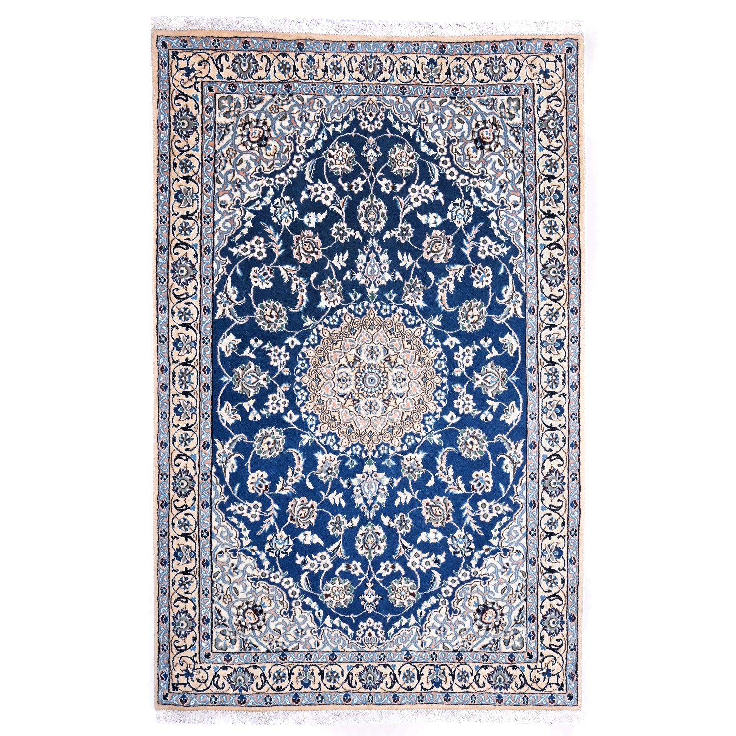Tappeto Nain fine 9 Fili 180 X 113 cm