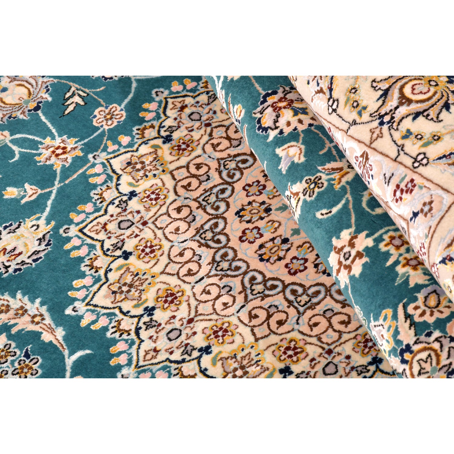 Tappeto Nain extrafine 4 fili 214 x 125 cm Tappeto Nain extrafine 4 fili 214 x 125 cm