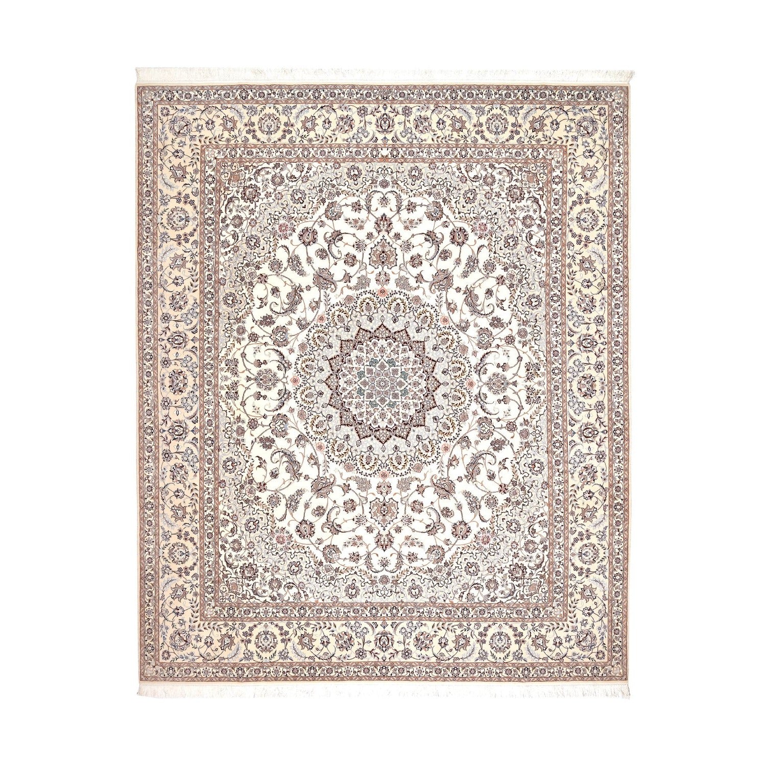 Tappeto Nain 6 Fili Firmato Habibian 311 X 258 cm