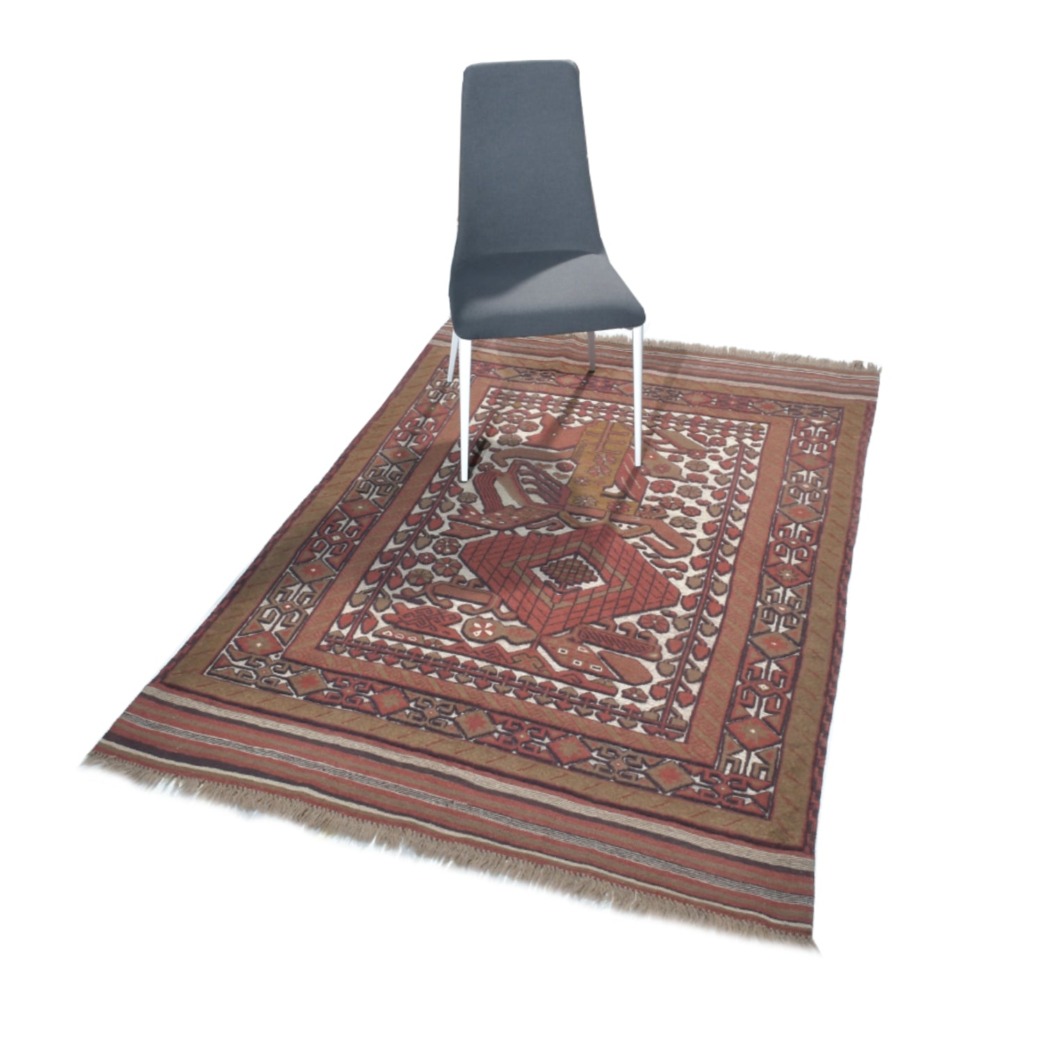 Tappeto Ghucian Nakunak 187 x 128 Cm